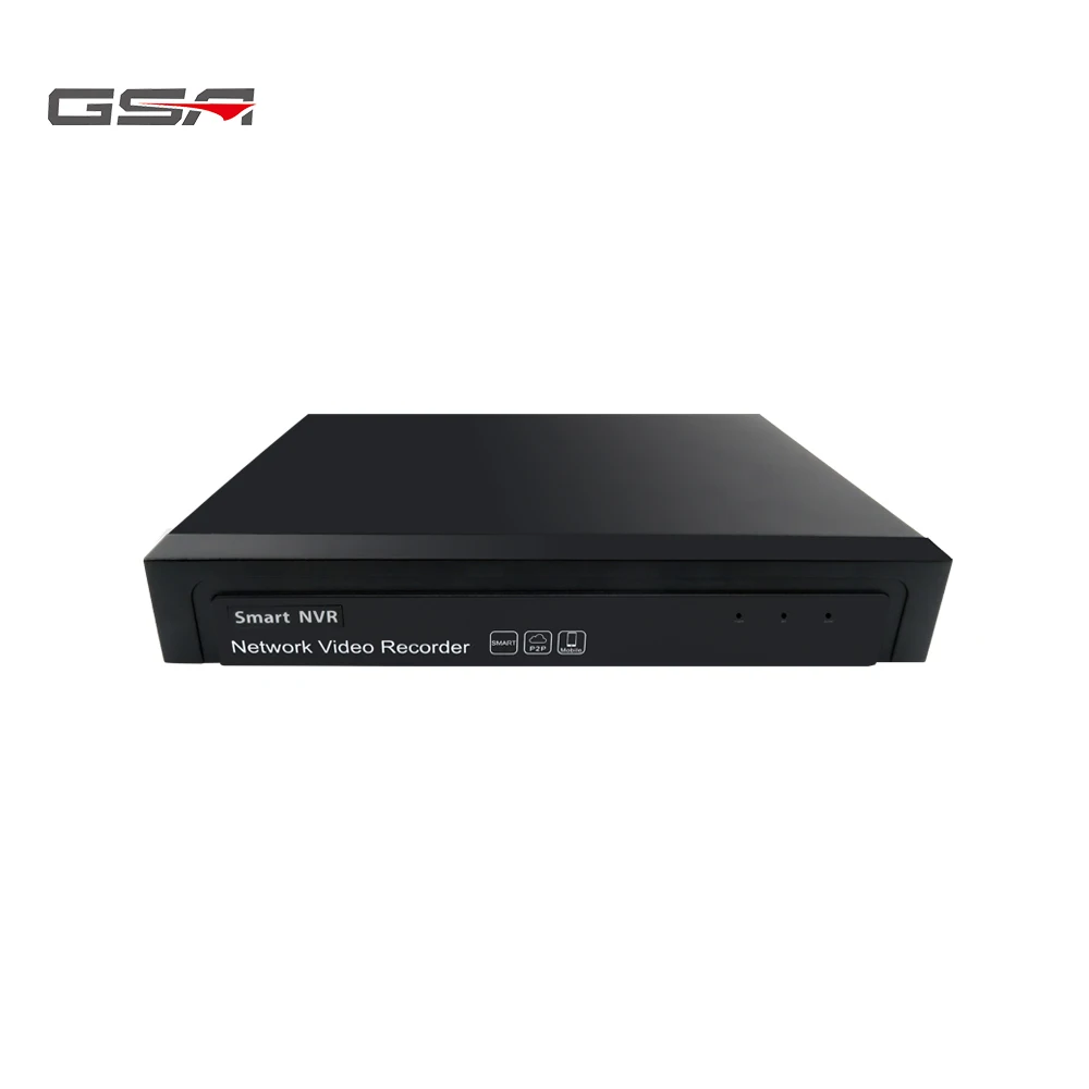 Сетевой видеорегистратор GSA CCTV NVR с поддержкой Onvif smart analysis H.265 Lite
