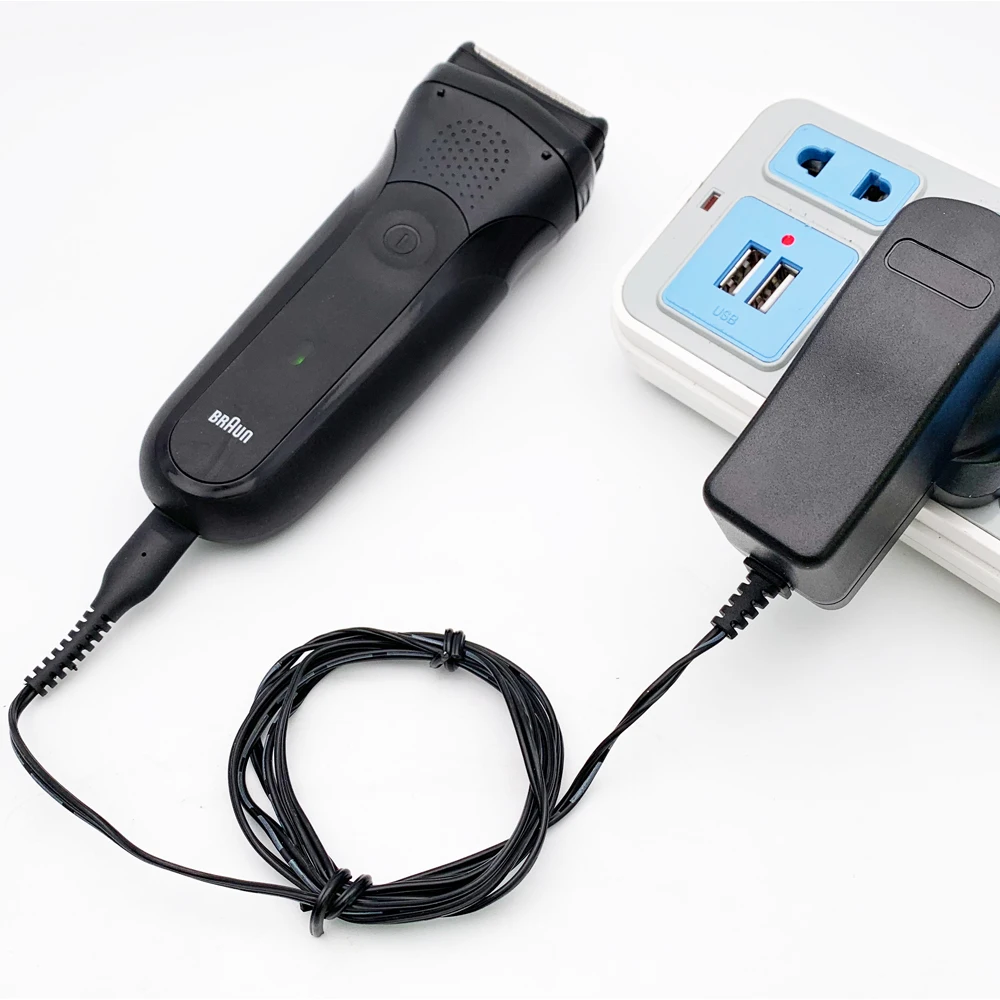 Power supply charger 5.4W 15V 0.36A charging cable for shaver Philips Series 5000 7000 3000 9000 PT860  16 Electric HQ8 HQ9