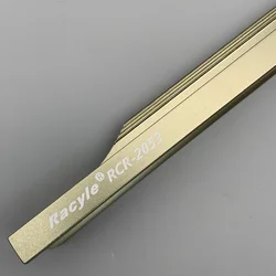 Customized length gold aluminum long wardrobe handle furniture hardware pull handle brass metal drawer knob