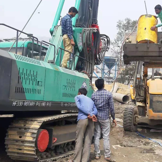 500-1500 мм 30 м гусеничная гидравлическая роторная буровая установка для бурения скучных сваек цена