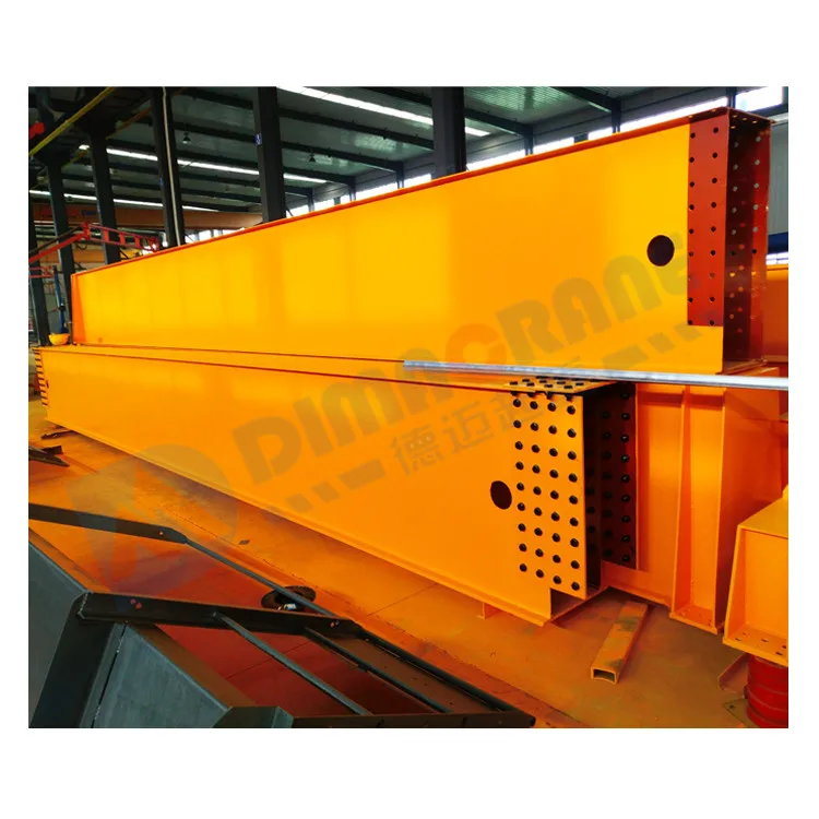 China Top crane manufacturer 7.5 ton 8 ton 10T Euro-style Single Girder bridge electric overhead traveling crane factory price