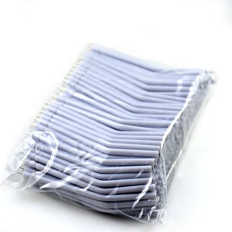 
2021 lowest price Colorful Dental Tubes Disposable Air Water Syringe Tip 3-Way Syringe 