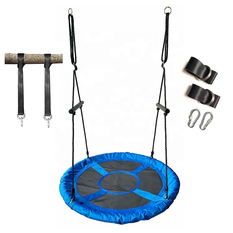 Hot Sale Kids Saucer Nest Swing with 40' Diameter with Tree Swing Hanging Kit