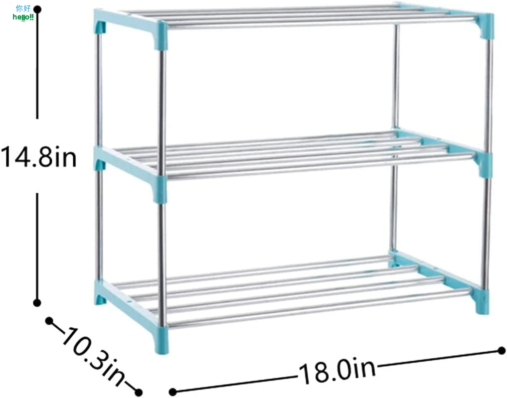 10-tiers 50-pair Shoe RackEasy Assembled Shoe Shelf Organizer Closet For HomeSturdy Shelf Storage Organizer Cabin