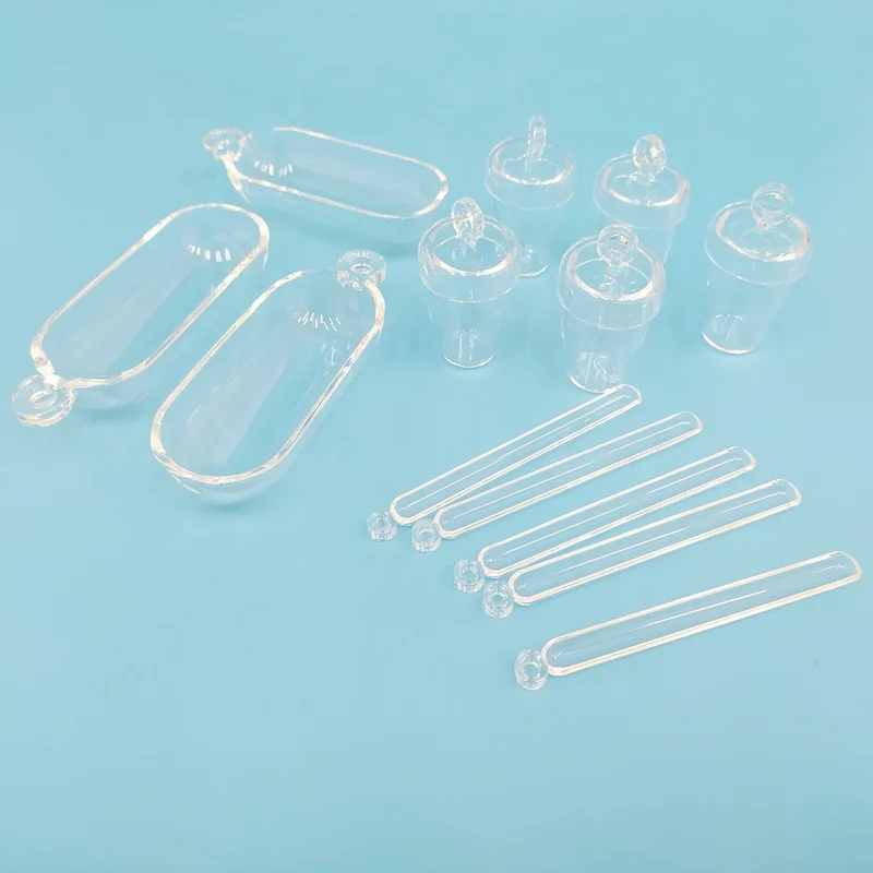 Clear Fused Silica Glass Quartz Tray for Lab
