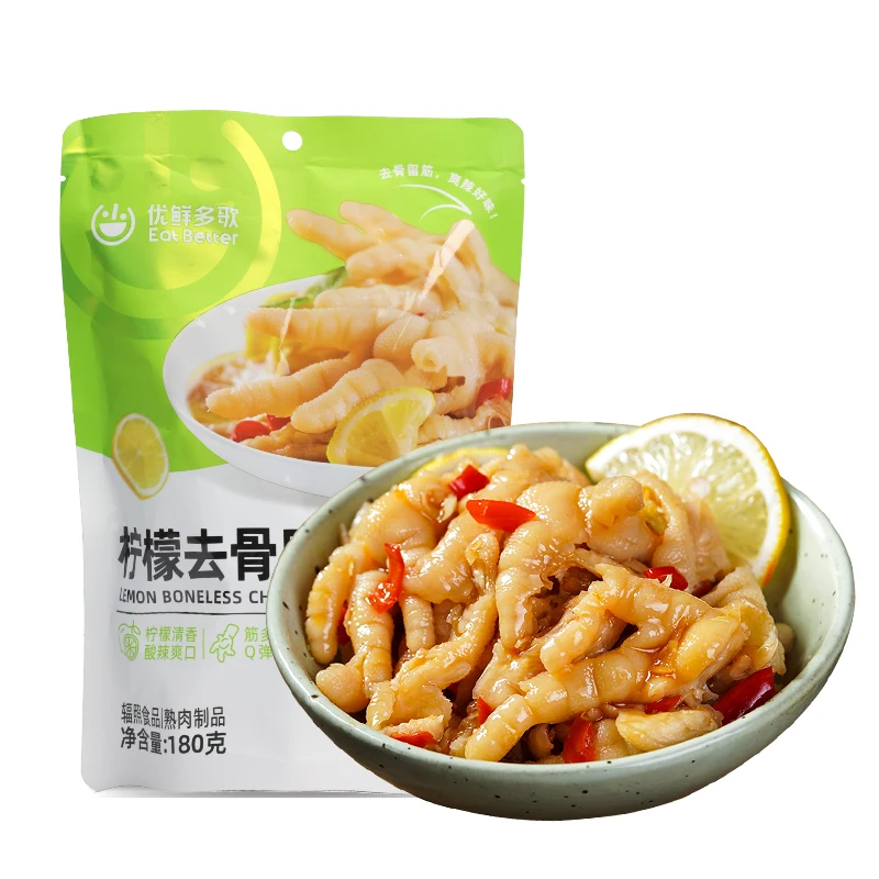 Вкусные лимонные куриные ножки без костей Китай лидер продаж