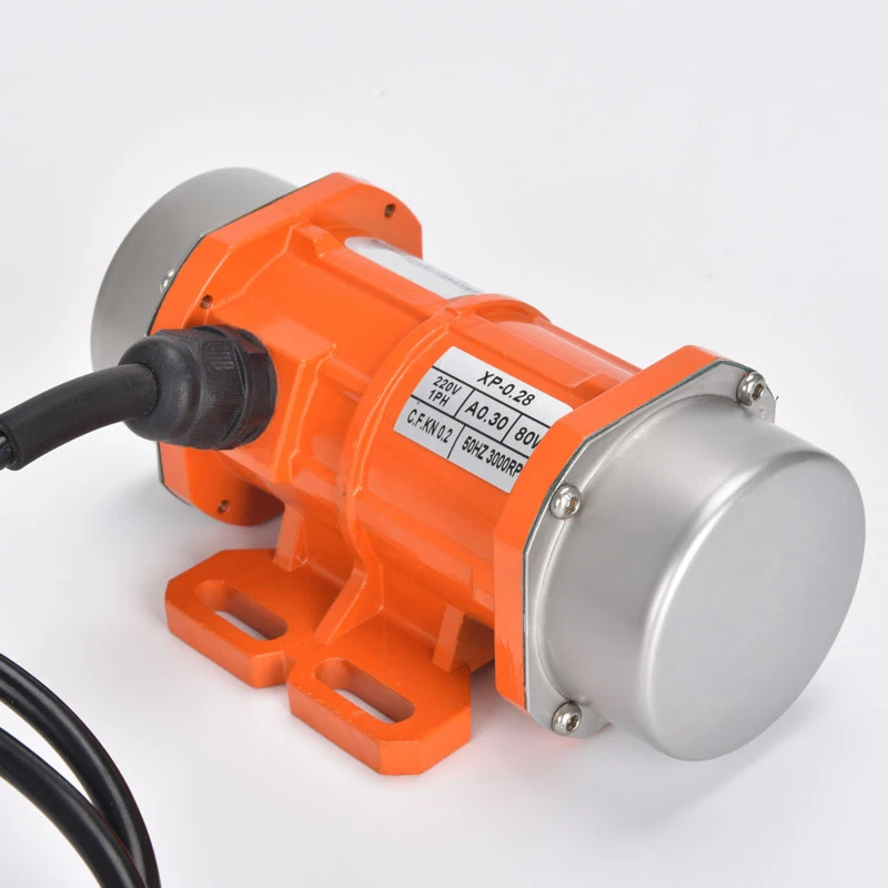 Factory Direct Supply DC AC 50W Brushless Small Vibrating Motor 12/24/36V 50Hz 2 Poles Stainless Steel Horizontal Vibrator Motor