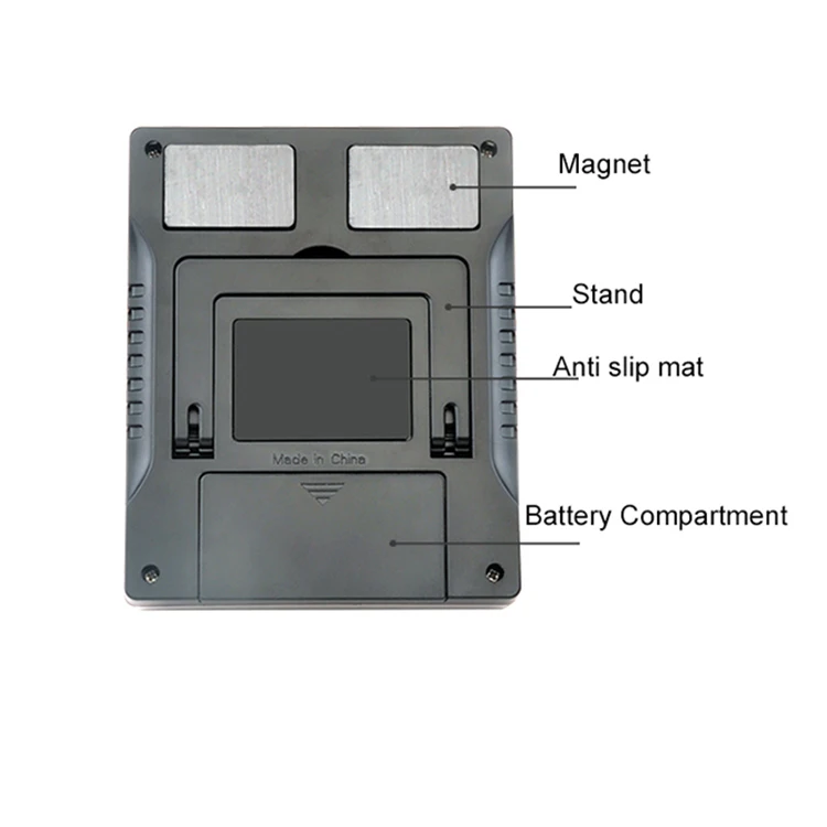 Mini Digital Humidity Meter LCD Digital Temperature and Humidity Meter Touch Control Digital Humidity Meter