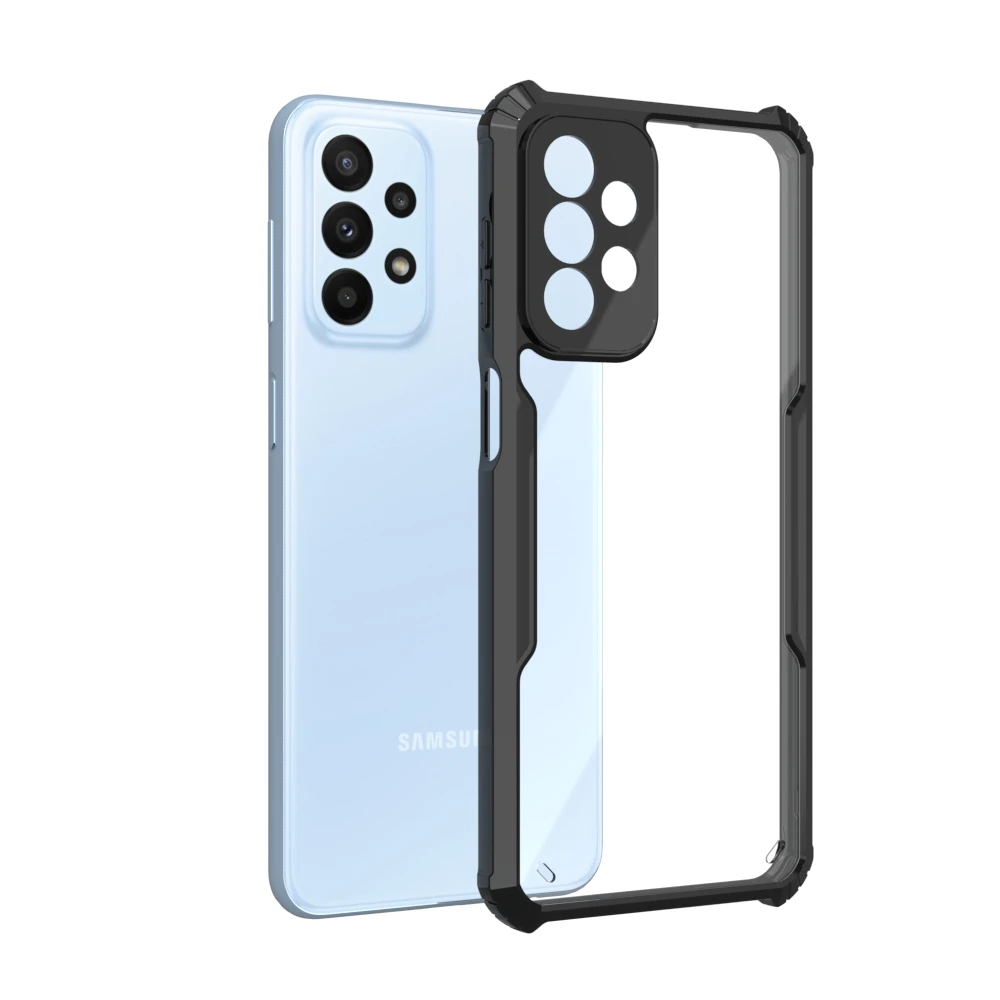 Wholesale fashion hard transparent Acrylic Shockproof Back Cover For Samsung Galaxy A13 A23 A33 A53 A73 case cover