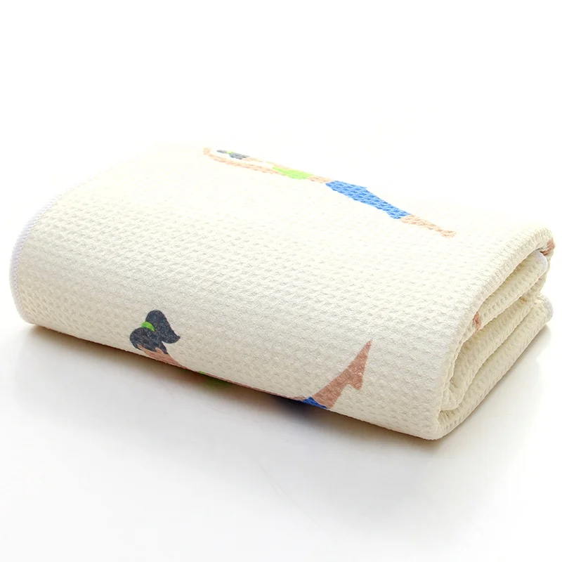 Custom printed non slip microfiber yoga towel anti slip