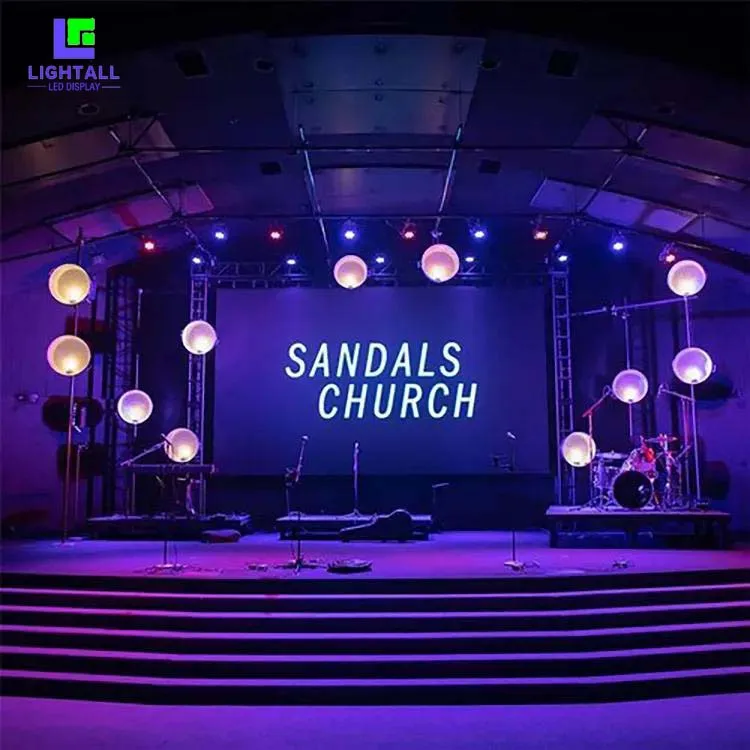 Hot Selling HD DJ Concert Stage Media Background P1.9 P2.6 P2.9 LED Screen Display Rental Led Video Wall