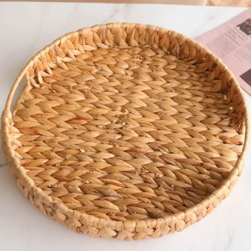 Fruit Basket Eco Material Hand Made Natural Woven Basket