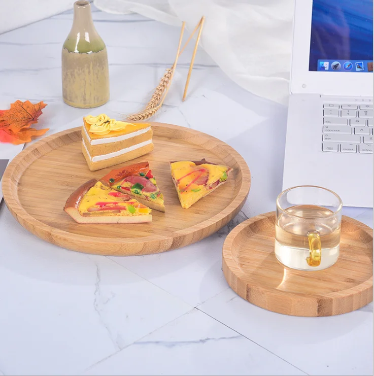 Eco friendly  custom logo bamboo trays food snake serving tray