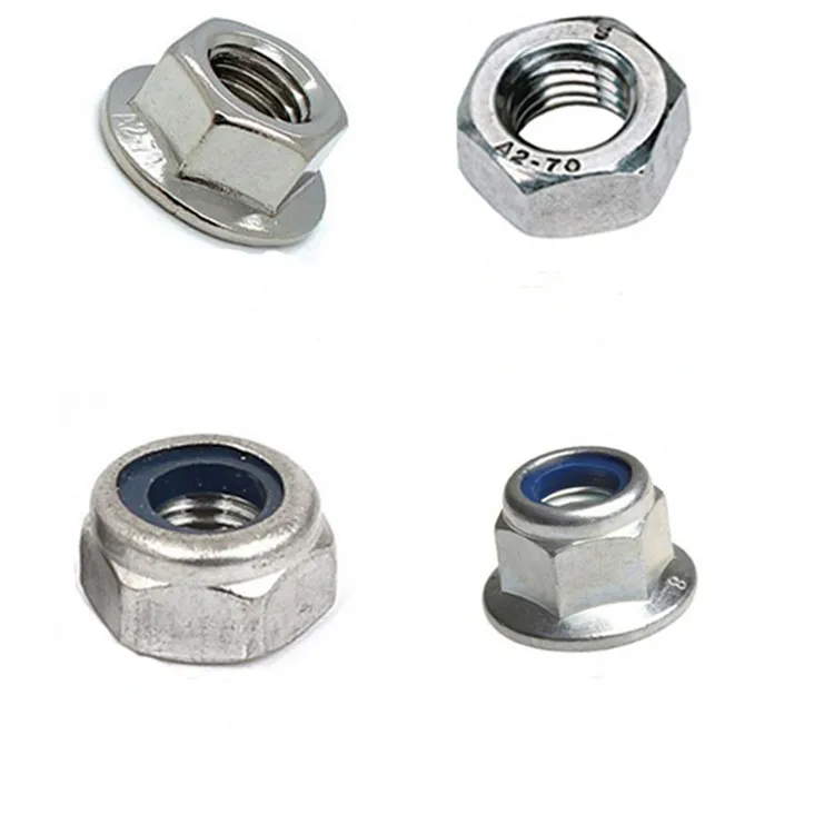 Factory Custom Hardware High Precision Home Use Hex Serrated Flange Nut (1600454360029)