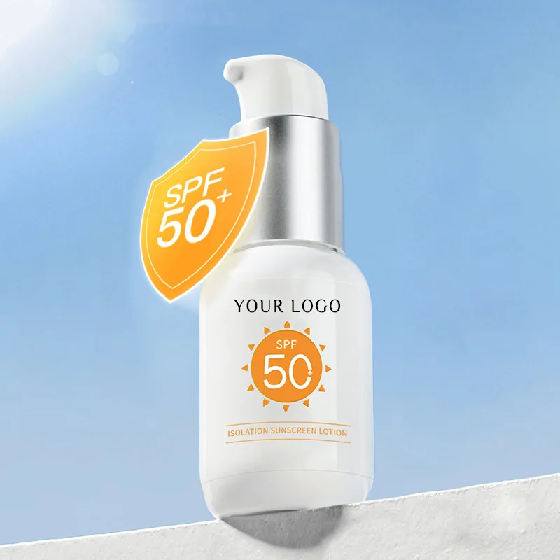 Фирменная торговая марка SPF50 солнцезащитный крем-блок долговечная защита PA +++ восстанавливающий легкий лосьон