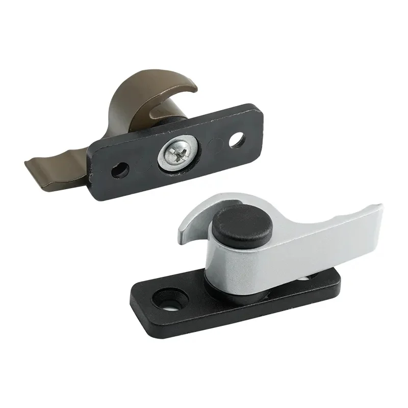 2024 New Style Crescent lock door and window lock sliding door Thickened aluminium alloy Plastic steel clasp crescent lock