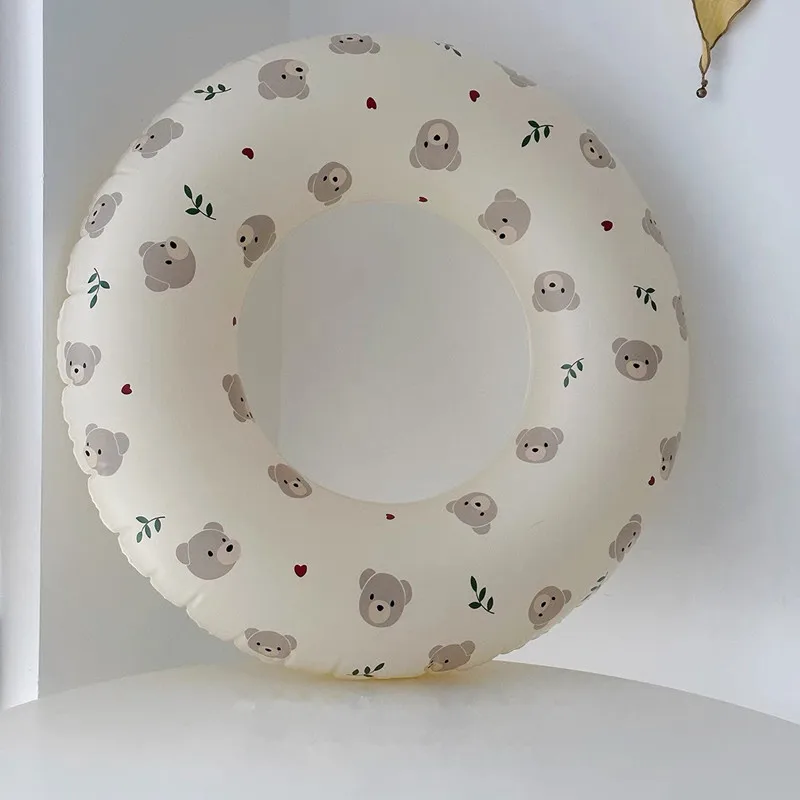 Wholesale Cartoon Bear Rabbit Swimming Ring kids Water Armpit Baby Swimming Arm Ring Inflatable Pool Float