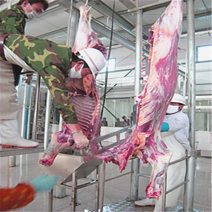 Cattle bovine slaughtering equipment cow slaughtering line