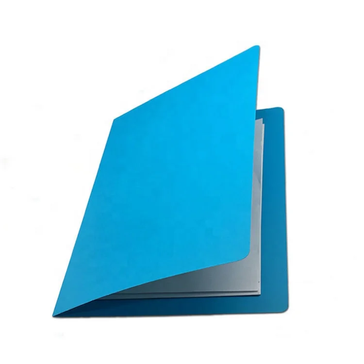 factory custom making document manila paper file folder embossing paper printed presentation folder
