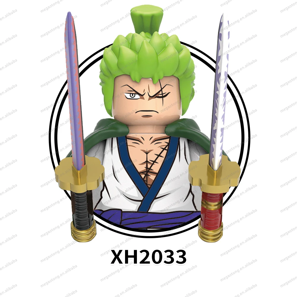 X0352 Japanese Manga Yamato Figure Series Gifts Puzzle Creation DIY Building Block Sets Educational Anime Kids Toys