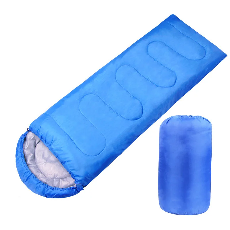 Fast Deliver Low Moq Custom Logo Portable Thicken Warm Winter Camping Sleeping Bag For Adults