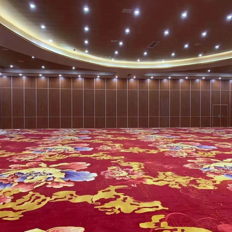 cheap price wooden acoustic sliding folding partition movable walls