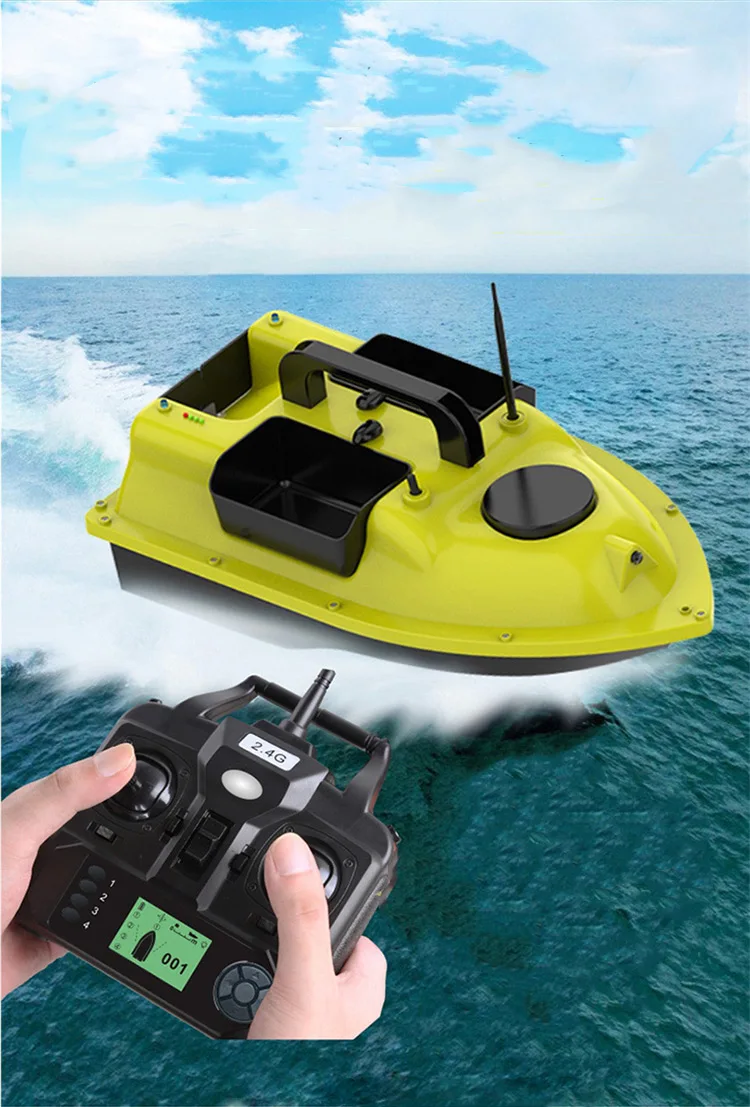 remote bait boat