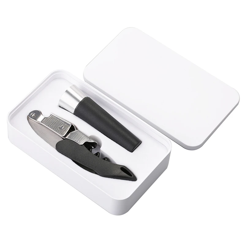 Premium Professional All-in-one Double Lever Waiters Corkscrew