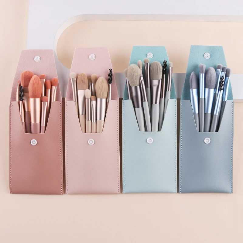 2022 makeup brush eight mini brush sets new fashion easy to carry make up brush set