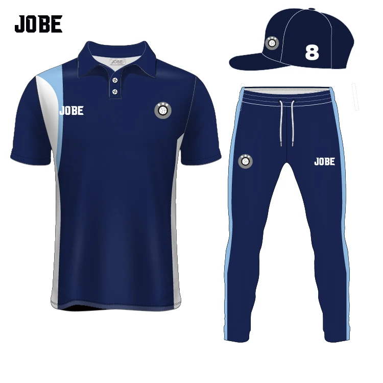 
custom sublimated team cricket t shirts top design full hand australia cricket jersey 