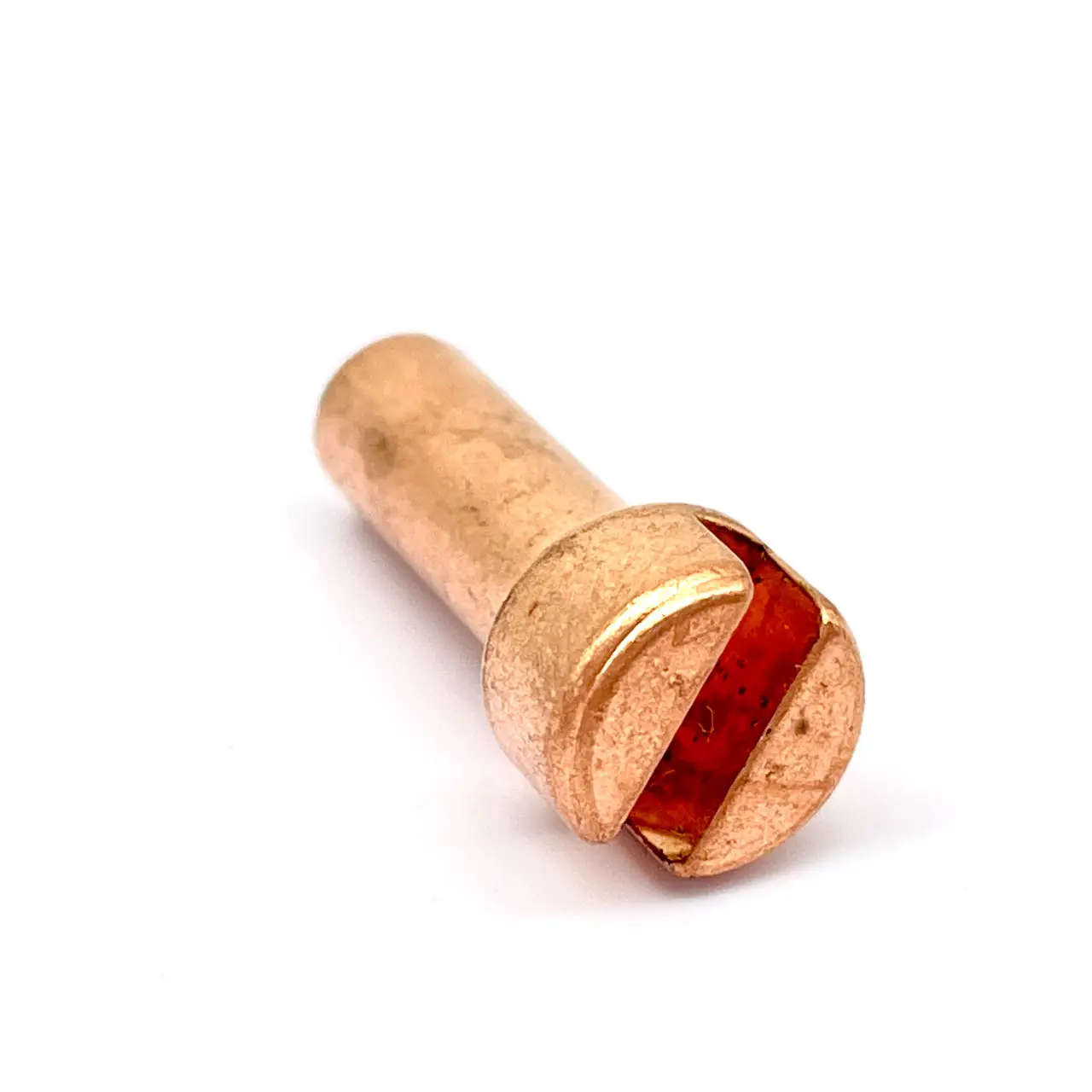 Low Moq High Quality Copper Brass Semi-Tubular Rivets For Industry