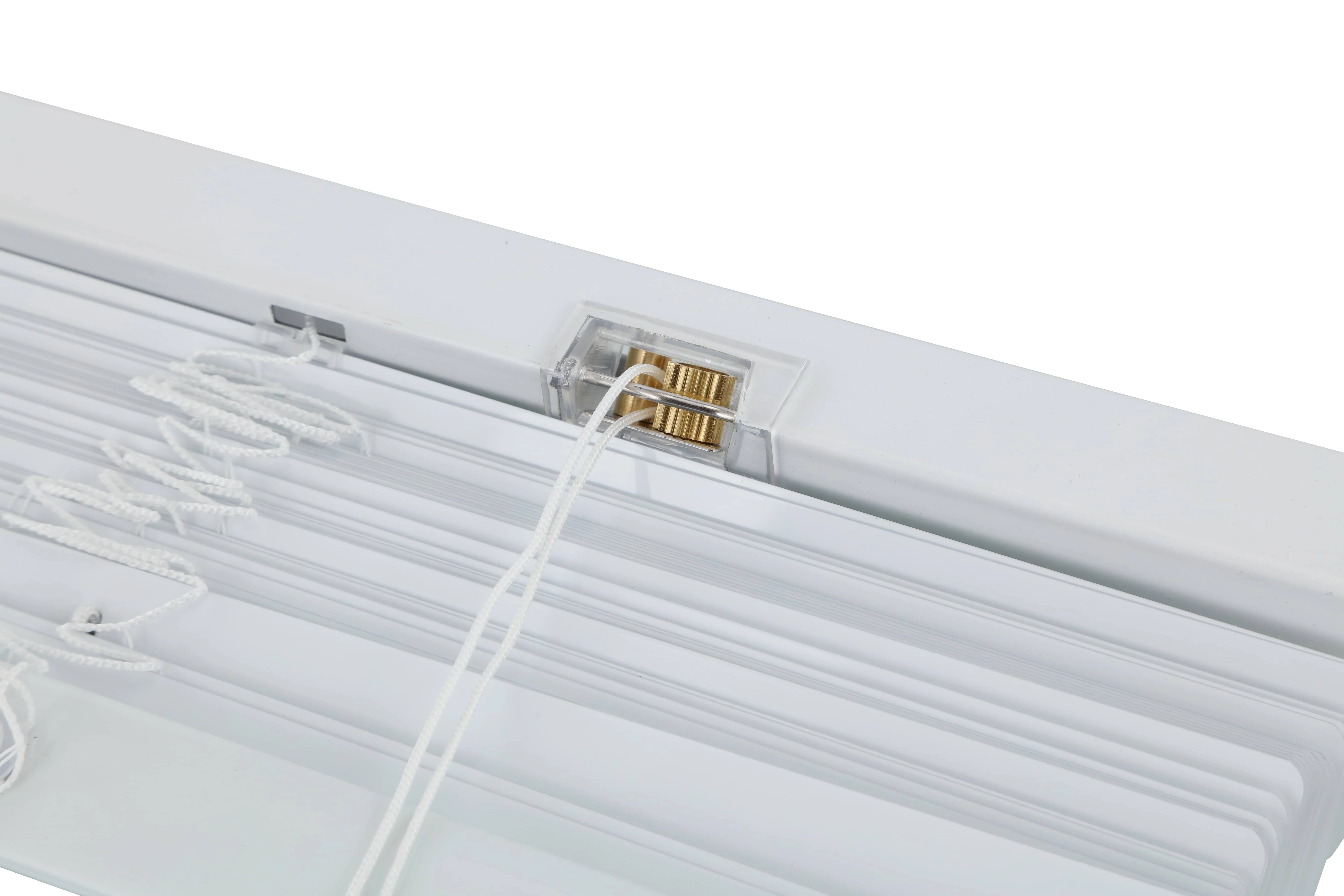 Mini Blinds Aluminum Venetian Slat Blinds Blackout Horizontal Shades for Windows Anti-UV Waterproof Light Adjustment Bathroom