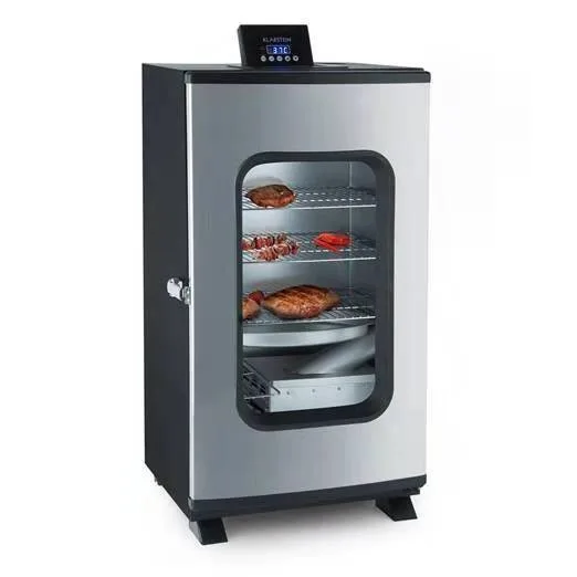 Electric Food Smoker Vertical With Windows  Meat Smokehouse Oven Sausage Chicken Fish Smoking Machine Electric Grill BBQ Smoker
