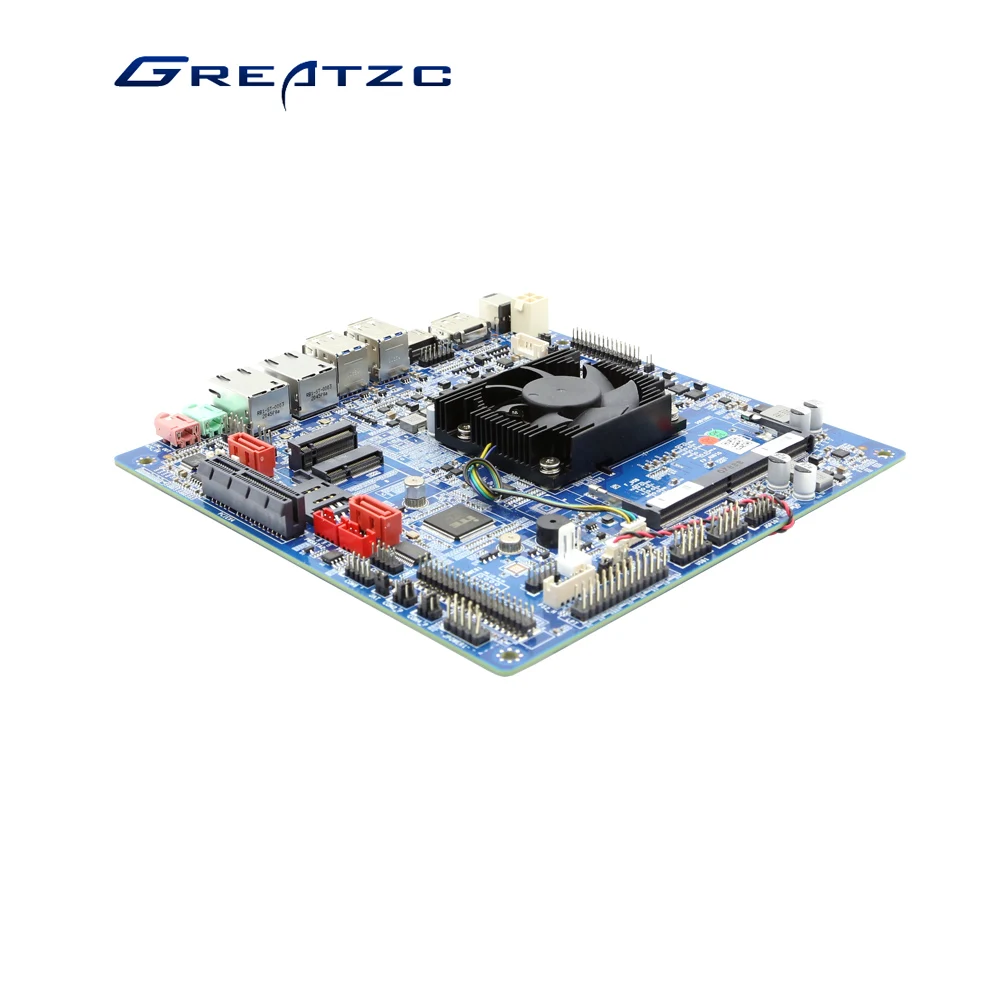 Тонкая материнская плата для процессора i3 i5 i7 с 2 портами ethernet 5x RS232 + 1X RS485 1xLPT 1xgpio 1xpcie