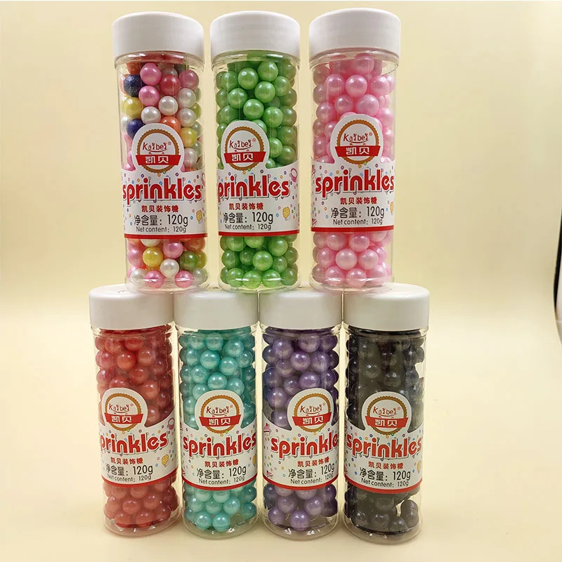  Sugar Pearls Decoration Birthday Sprinkles Cake Bakery Ingredients Beads