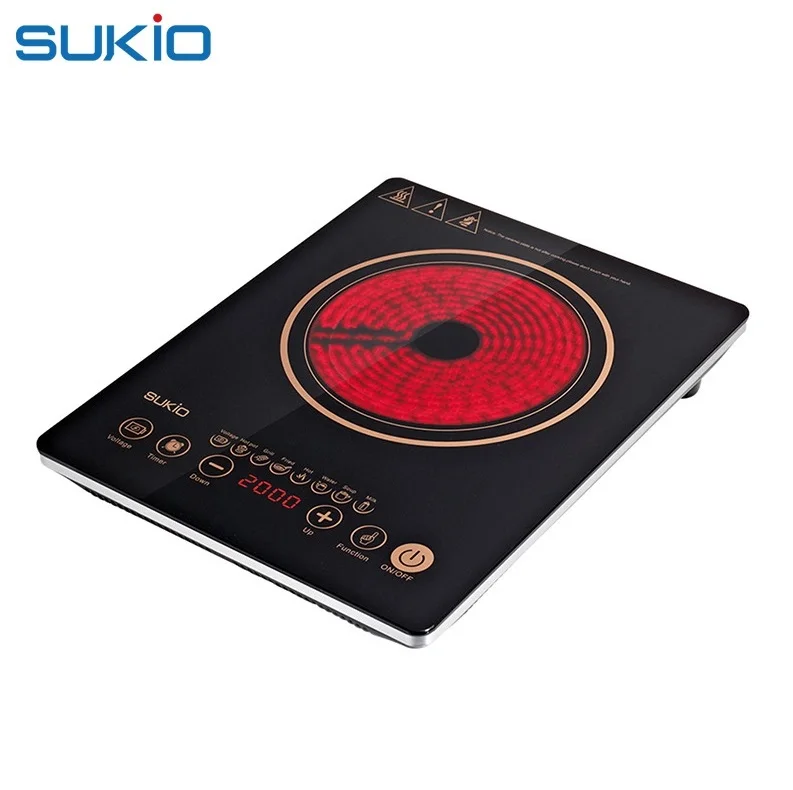 2000W Induction Cooktop Hot Plate Table Portable Cooking Induction Cooke