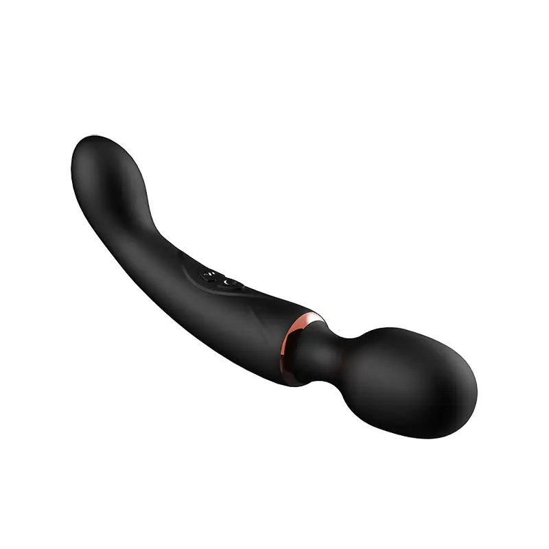 Adult Sex Product G-Spot Masturbation  Double Head Double Shock AV Vibration Vibrator For Women