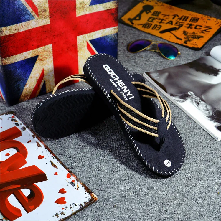 Wholesale Summer Beach Indoor Men Flip Flop Slipper