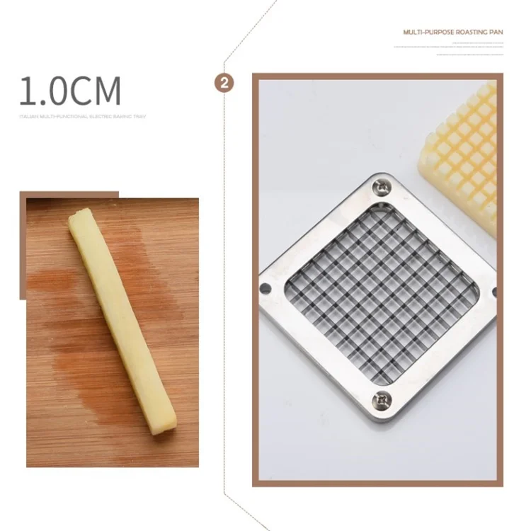 Easy Use Kitchen Gadgets Manual Vegetable Cutting Machine Onion Tomato French Fries Machine Cutter