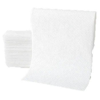 Cleansing face wipes Good absorption Disposable Eco-friendly for beauty spa hair salon pearl ef pattern disposable towel bath