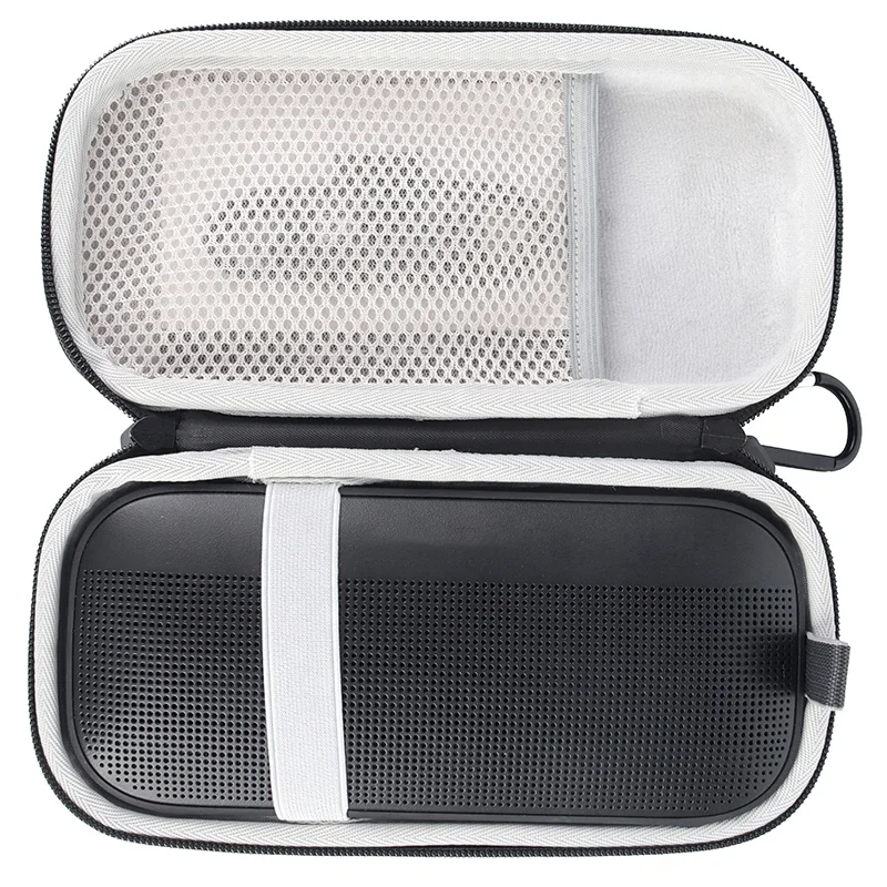 Plastic hard shell EVA material zipper bag eva carrying case for bose soundlink flex speaker