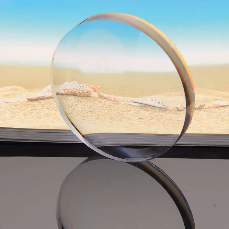 White lens CR-39 1.61 Acrylic Blue Cut Clear Single Vision HMC coating Optical Lenses