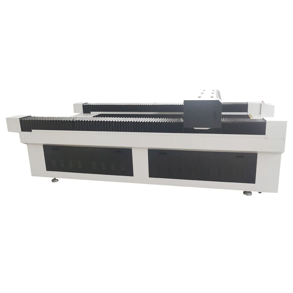 Acrylic wood mdf cardboard plastic rubber PVC foam fabric leather 1325 CO2 Laser cutting machine price  1300*2500mm Co2 Laser