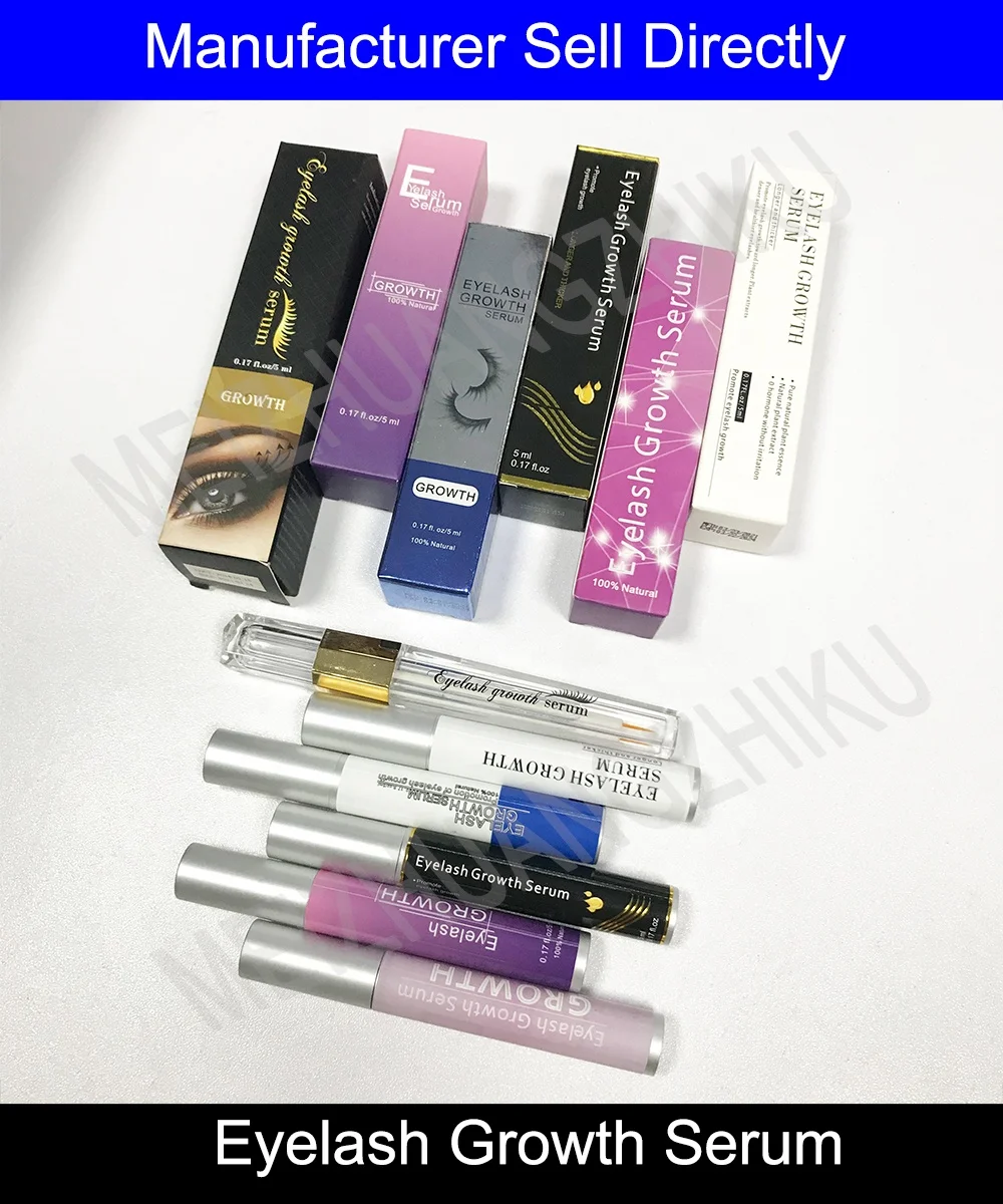Натуральная густая питательная сыворотка для наращивания ресниц Органическая Сыворотка роста по заводской цене
