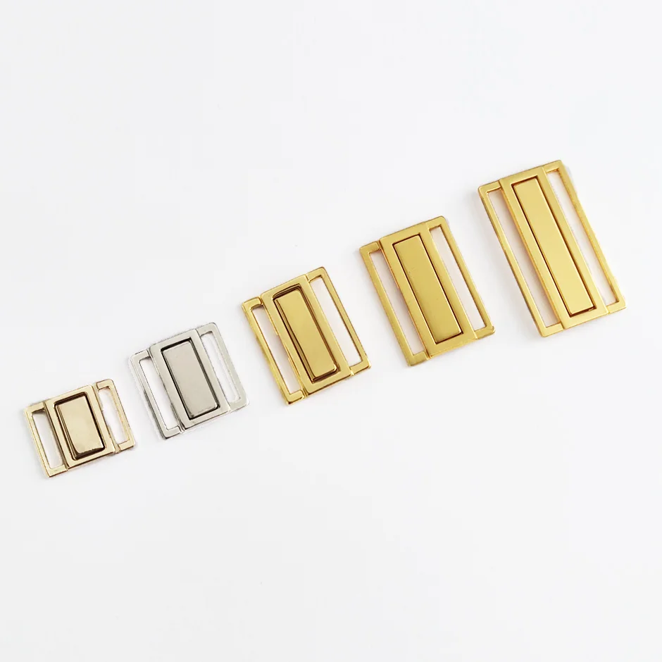 Lead free bikini metal bra accessories swimwear closures clasp