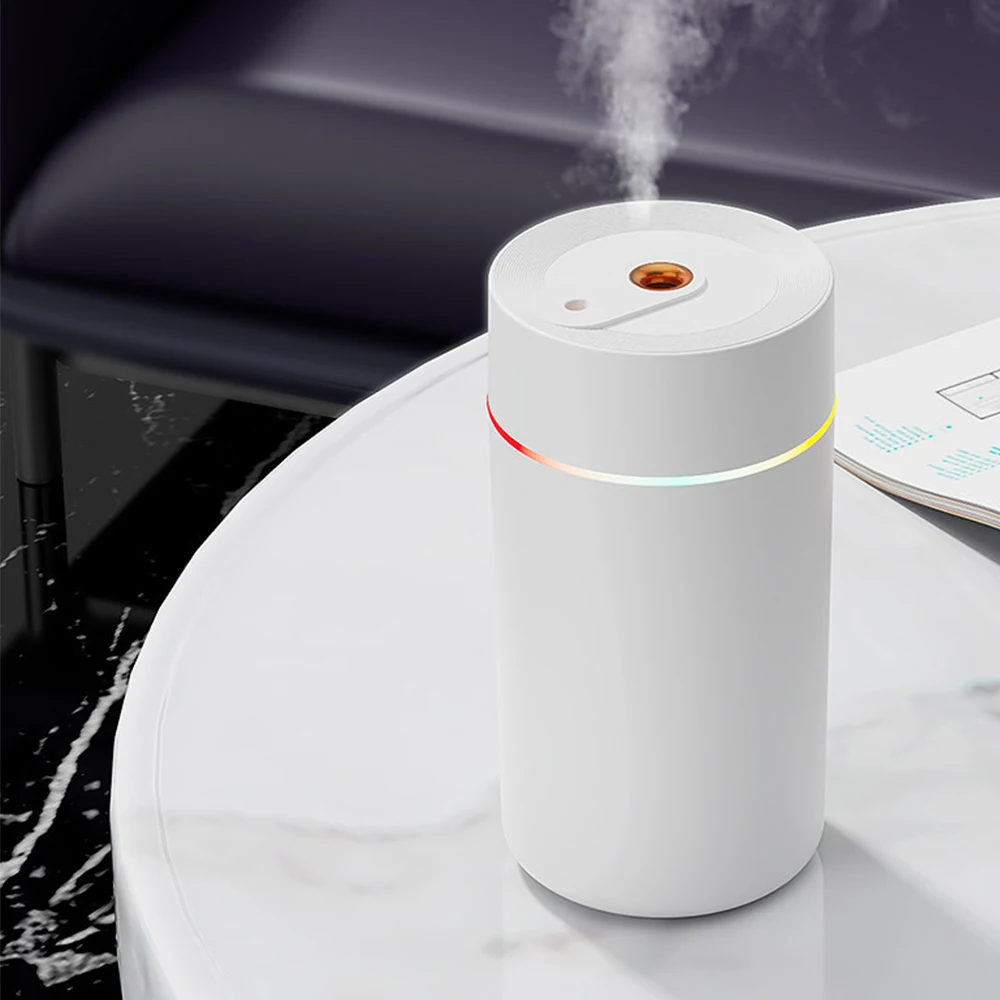 2024 New Product Usb Ultrasonic Projector Air Humidifier Rechargeable Portable Table Cool Mist Humidifier For Gift