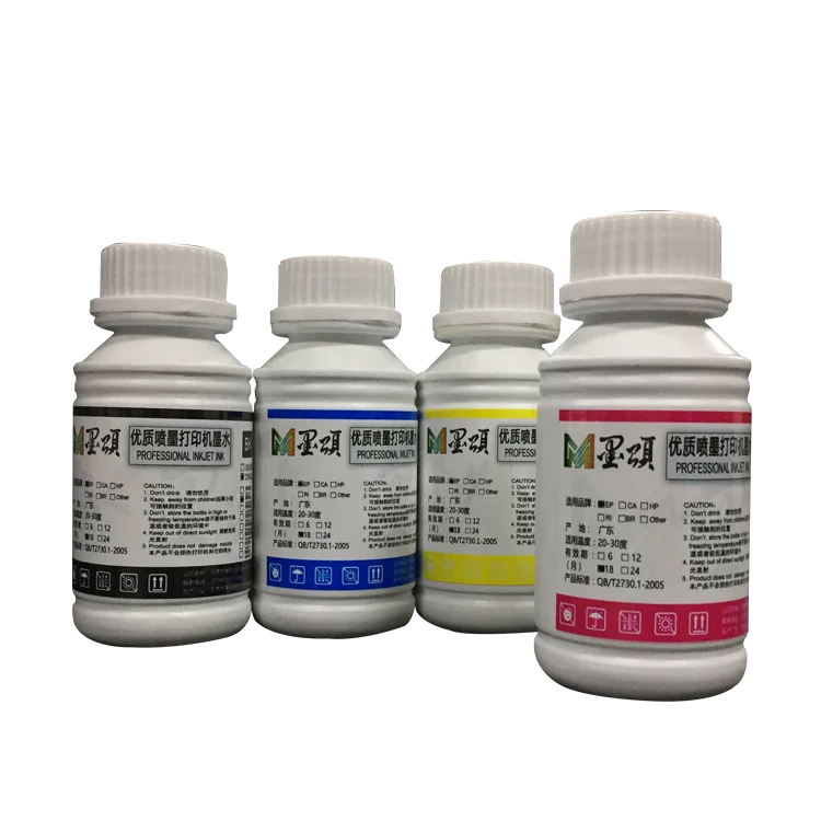 Hot sale factory direct 500ML embossed textile ink discharge for screen print dtg