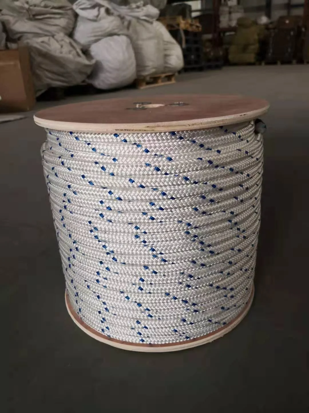 Двойная оплетка из полиэстера Arborist Bull Rope | Тяговая линия Высокопрочная веревка для деревьев