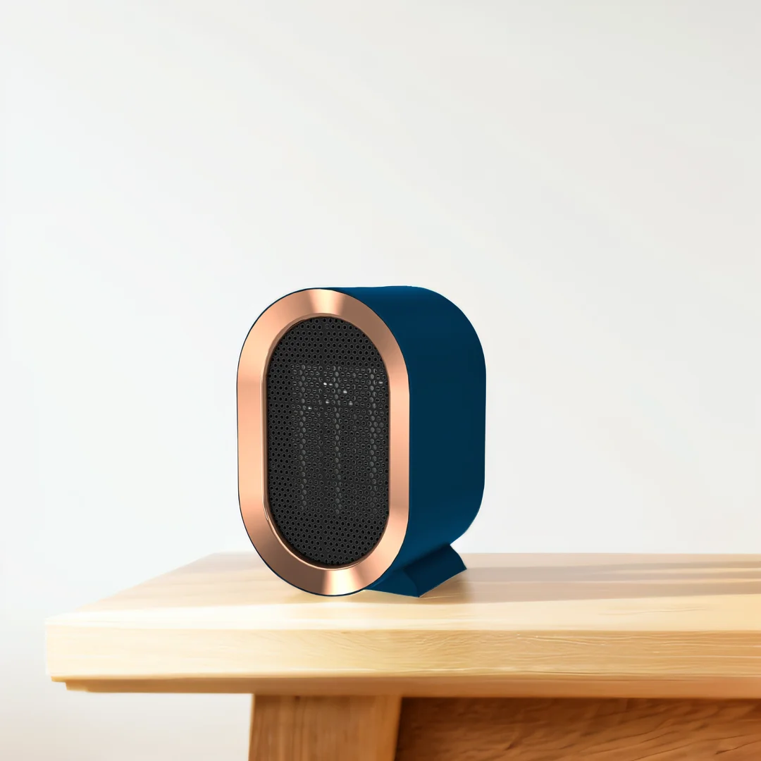 Hot Sale 1200W Electric Ceramic Fan Heater PTC Waterproof Space Warmer Office Room Bathroom Portable Installation Winter Heating