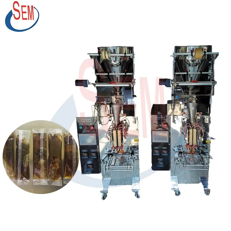 Машина для упаковки в пакеты с питательным шампунем для балансировки темных коричневых волос